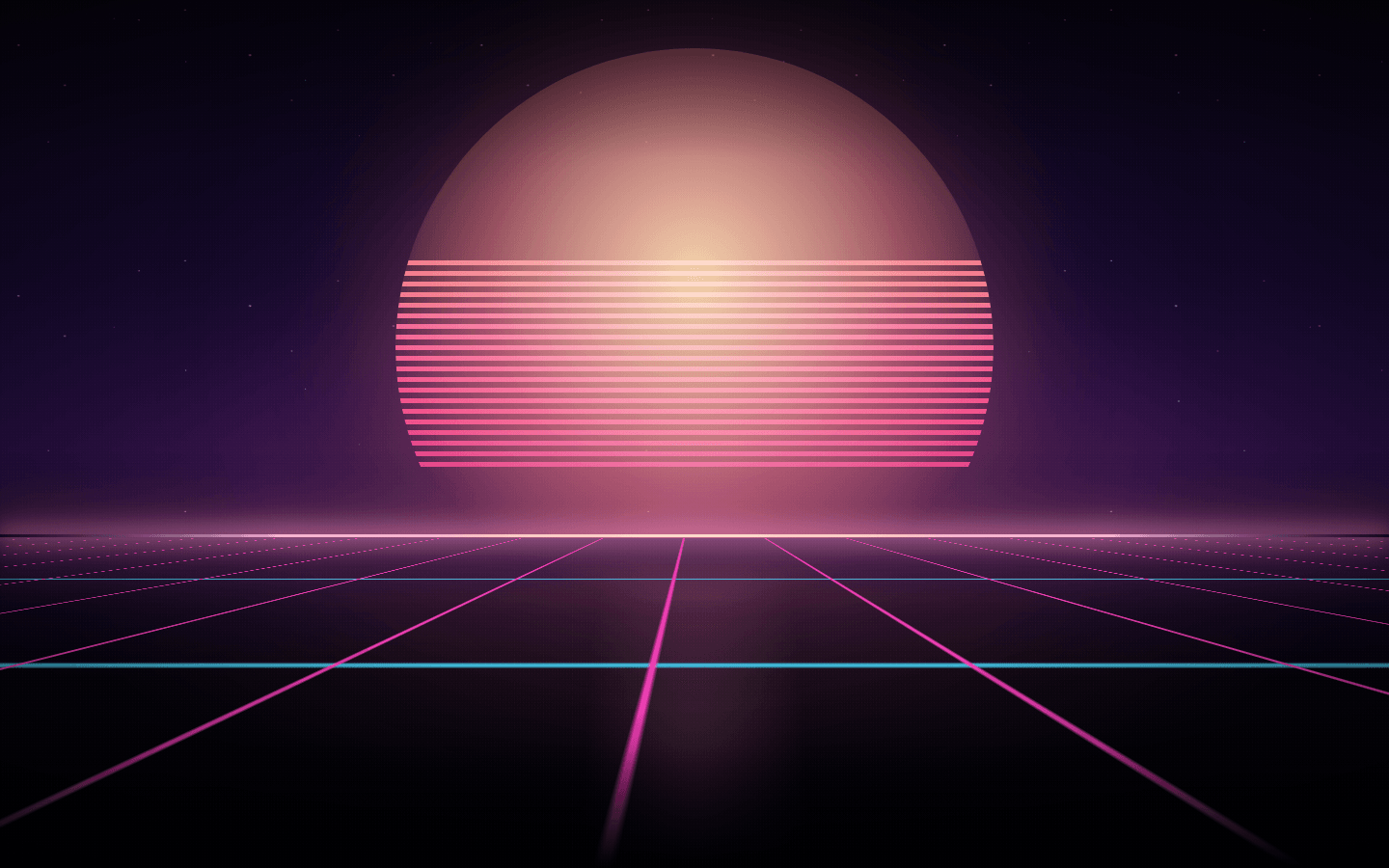Neon Grid, real preview screenshot