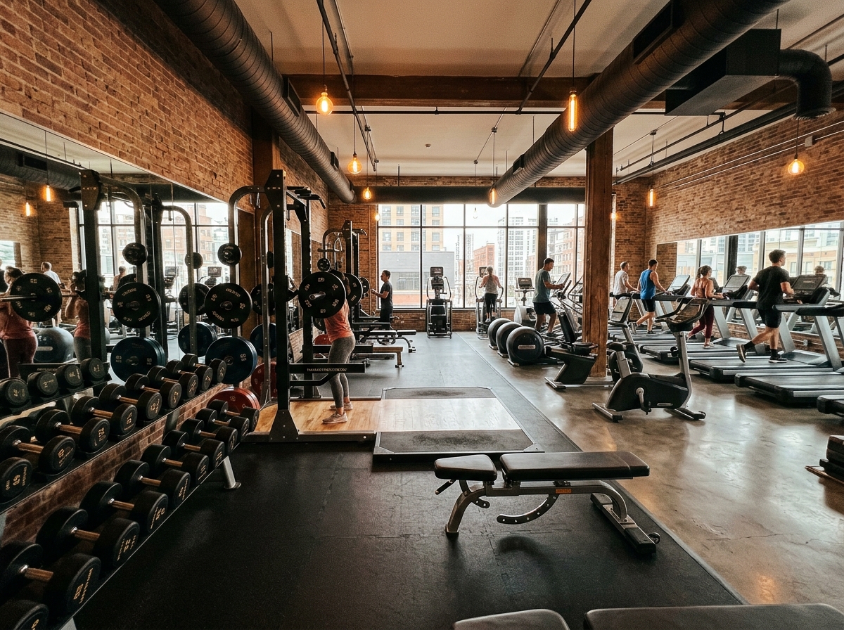 IronForge Fitness, real preview screenshot