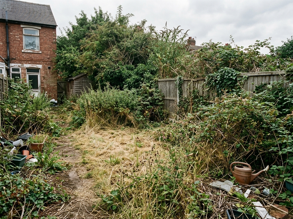 Before landscaping