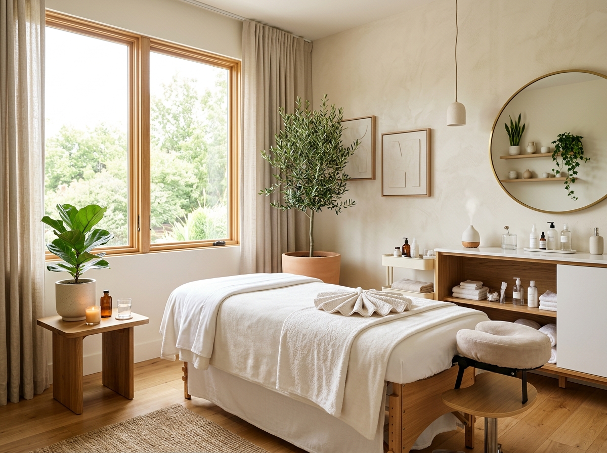 LUMÉ private treatment room