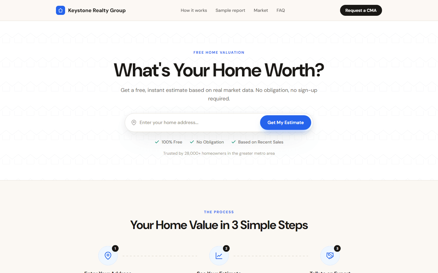 Realtor Seller Lead, real preview screenshot
